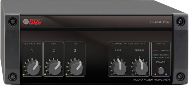 35 Watt, 4/8 Ohm Mixer Amplifier