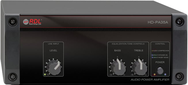 35 Watt, 4/8 Ohm Power Amplifier