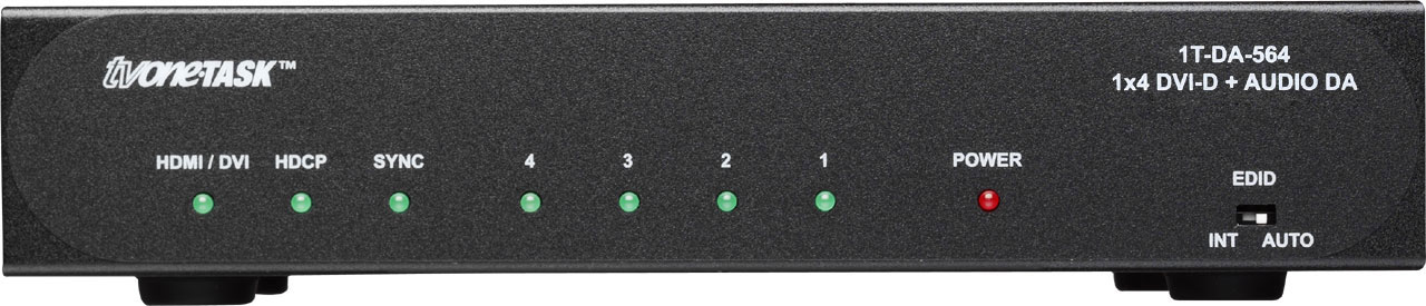 Amp 1x4 DVI-D w/Analog/SPDIF