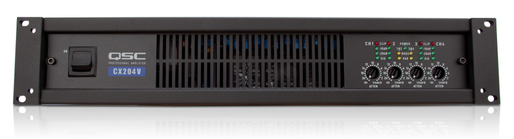 4 Channel 200W Power Amplifier with 70V Output