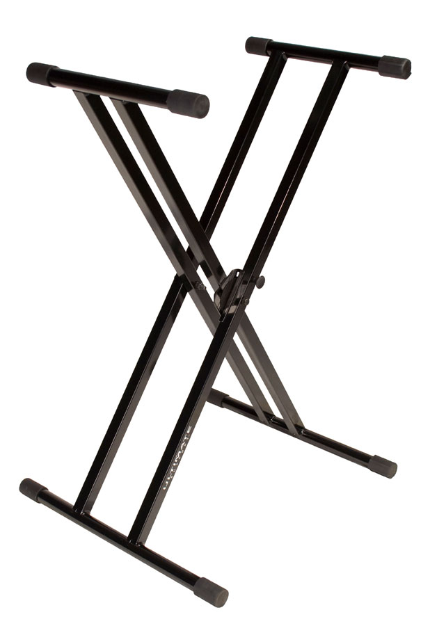 X-Style Keyboard Stand in Black with Patented Memory Lock