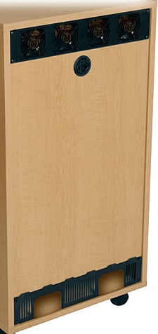 16 RU Rear Access Rack Panel for RK Series Racks