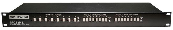 Mic Level Splitter, Contractor Unit