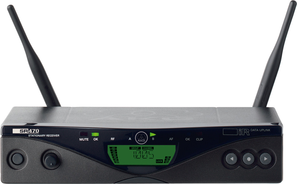 Agile Diversity UHF Wireless Receiver