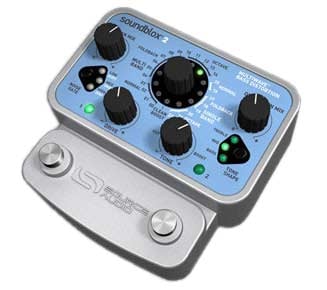 SoundBlox 2 Multiwave Bass Distortion Pedal