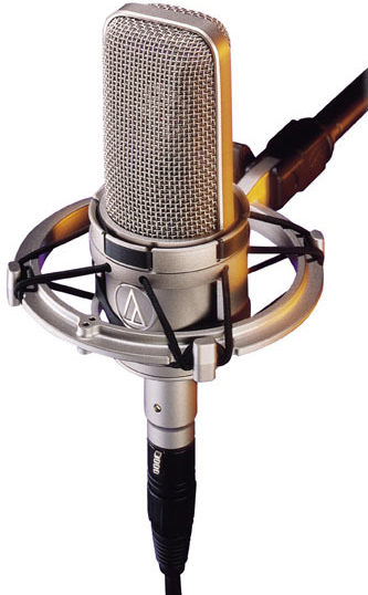 Large Dual-Diaphragm Condenser Microphone, Cardioid, Transformer-Coupled Output