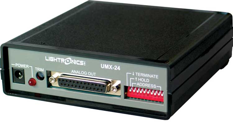 DMX/LMX to Analog Translator