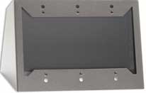 Desktop/Wall-Mounted Chassis for Decora® Remote Controls and Panels