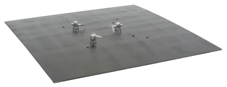 3 x 3 ft. Steel Baseplate