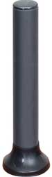 15" Single Pole with Horsehoe Grommet Base
