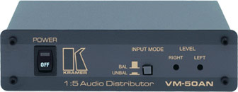 1:5 Audio Distribution Amplifier
