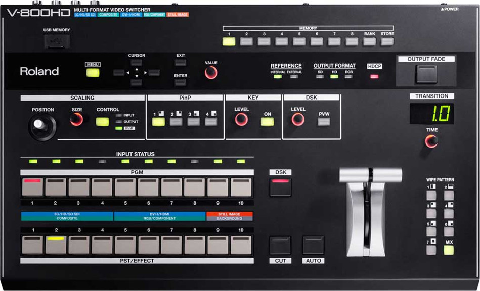 Multi-Format Live Video Switcher