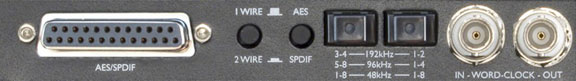 Optional 8 Channel, 24 bit, 192kHz ADC
