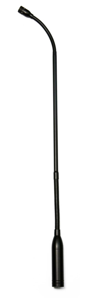18" Miniature Cardioid Condenser Gooseneck Microphone with Preamplifier
