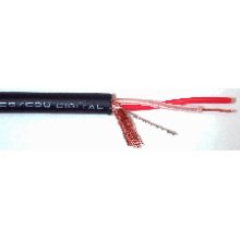 2c. 110 Ohm AES/EBU Digital Audio Bulk Cable (656 ft., Black, Factory Spooled)