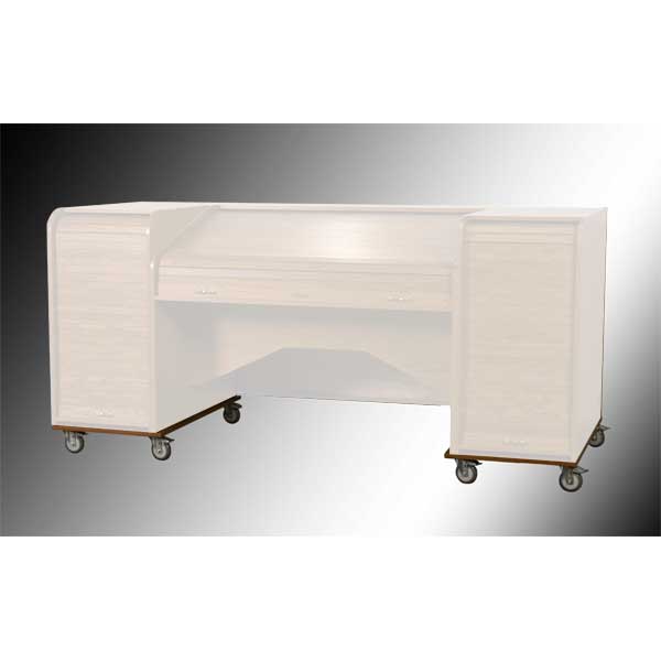 Rollbase for Standard Desks (with 4" Heavy-Duty Casters)