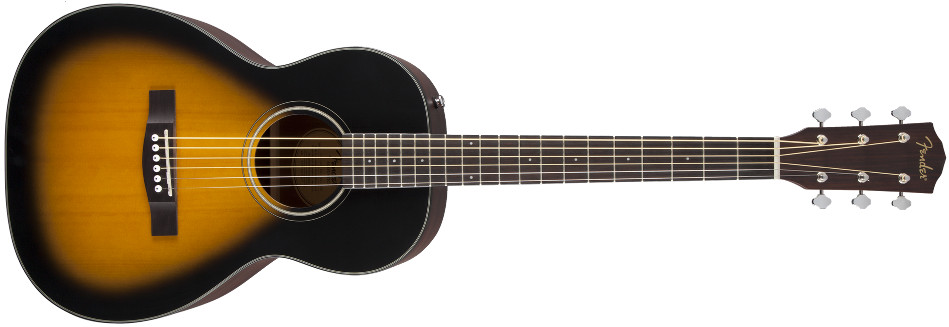 Sunburst Classic Design Parlor Acoustic Guitar