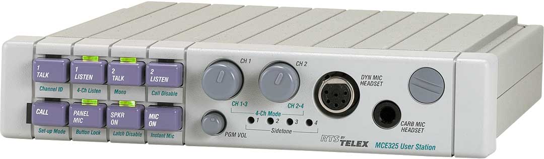 -Programmable Master Station with A5F Headphone Connector