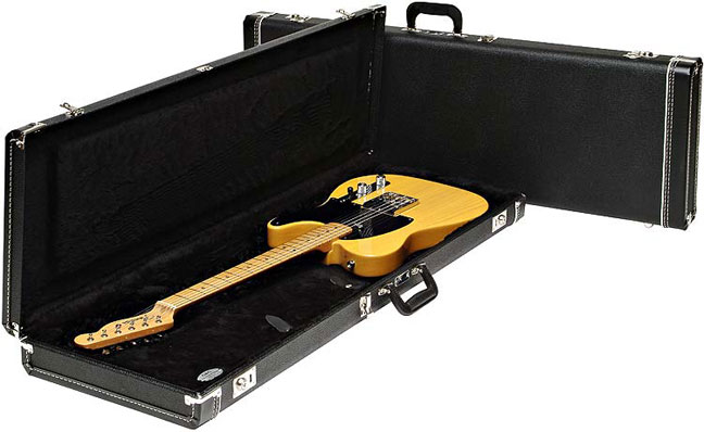 Hardshell Jazz Bass Electric Bass Case in Black