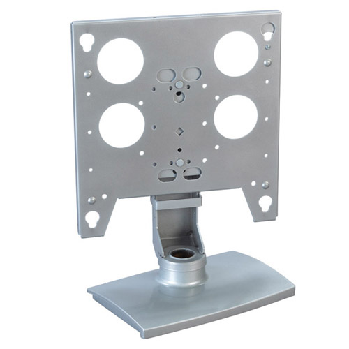 Flat Panel Table Stand, Silver