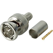 Single 75 Ohm BNC Plug