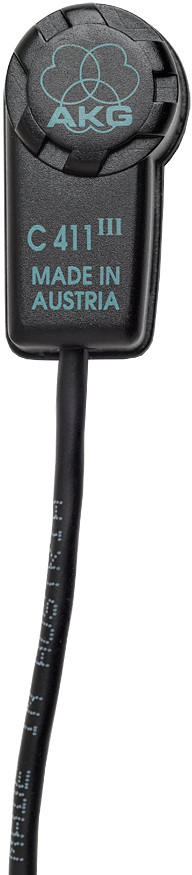 Miniature Condenser Vibration Pickup with XLR Connector