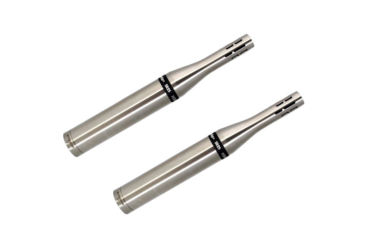 Matched Pair of SR25 Cardioid Small Diaphragm Condenser High Definition Microphone