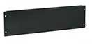8 3/4" Blank Rack Panel, Black