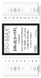 Dual Line Output Module - 1:1 Bifilar Windings