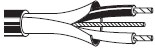 Wire, AES/EBU, 24AWG, 1pr, 500'