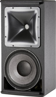 High Power 2-Way Loudspeaker with 1x 12" LF in Black
