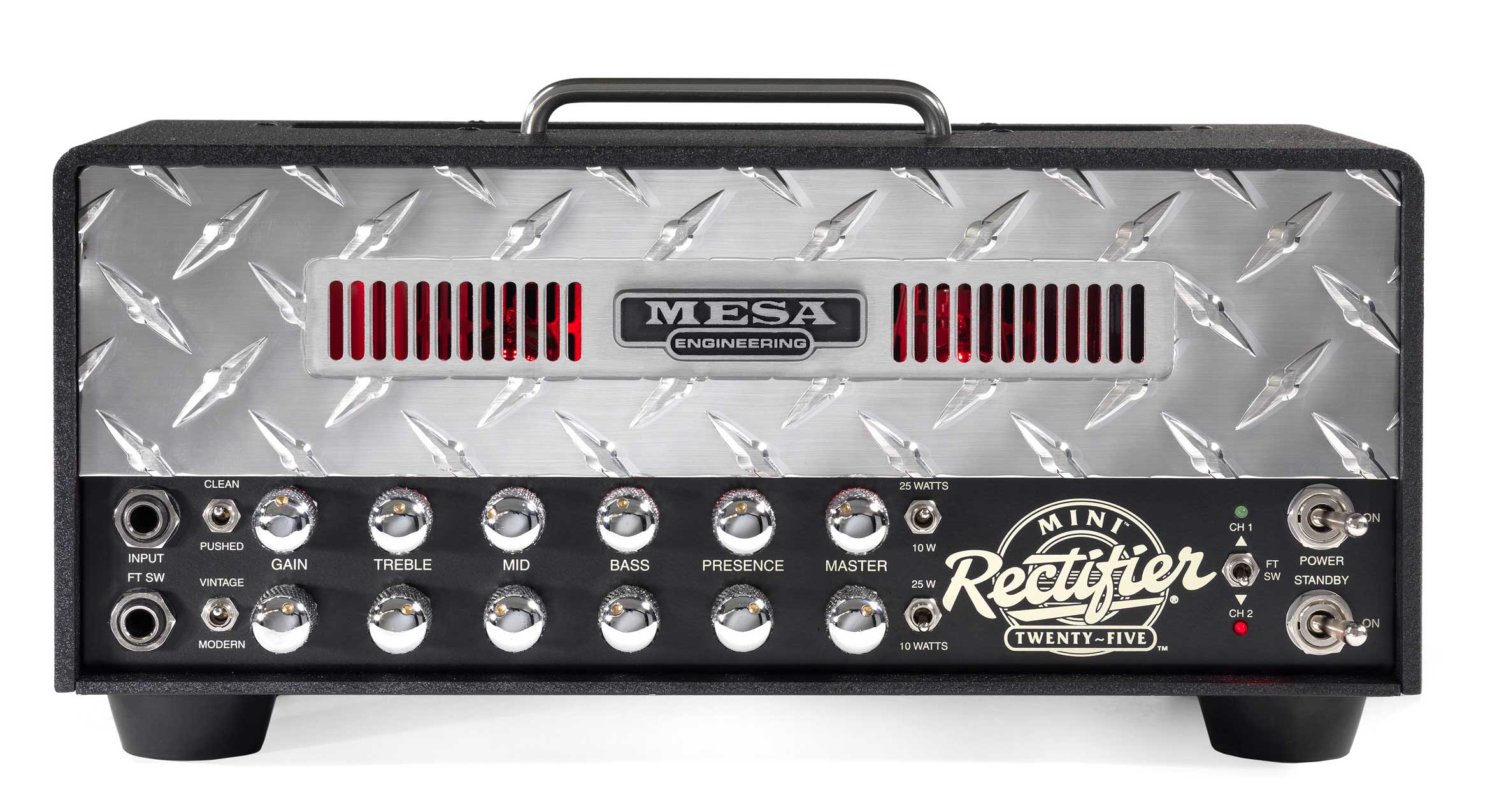 25W 2 Channel Tube Guitar Amplifier Head