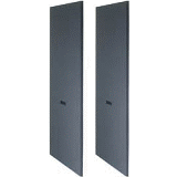 1 Pair of 29 RU, 26" Deep Black Side Panels (for 5-29-26 Rack)