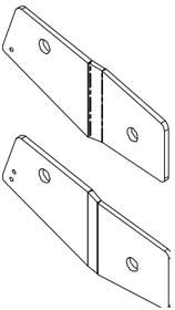 2 Inter Cabinet Couplers