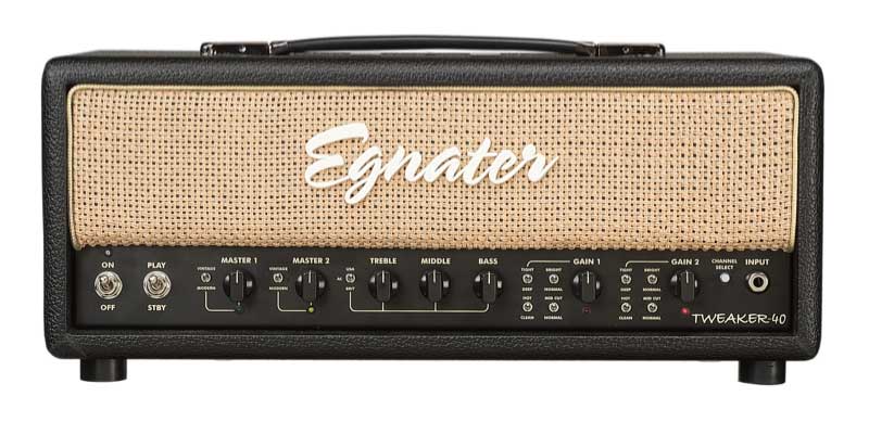 40W 2-Channel Tube Guitar Amplifier Head