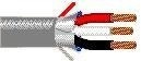 Wire, 22 AWG, 3 cond, Plenum Speaker