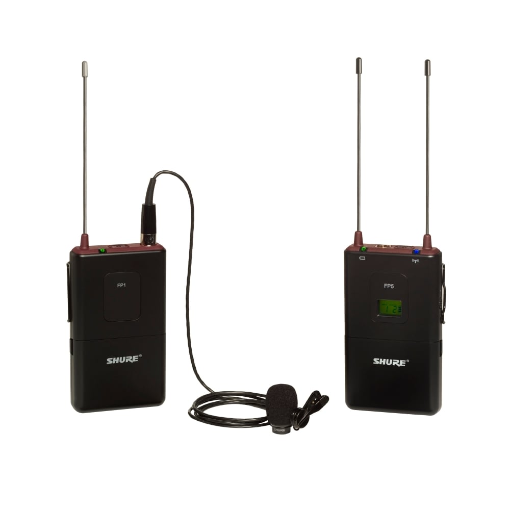 FP Bodypack Wireless System with the WL183 Lav Mic, 494-518
