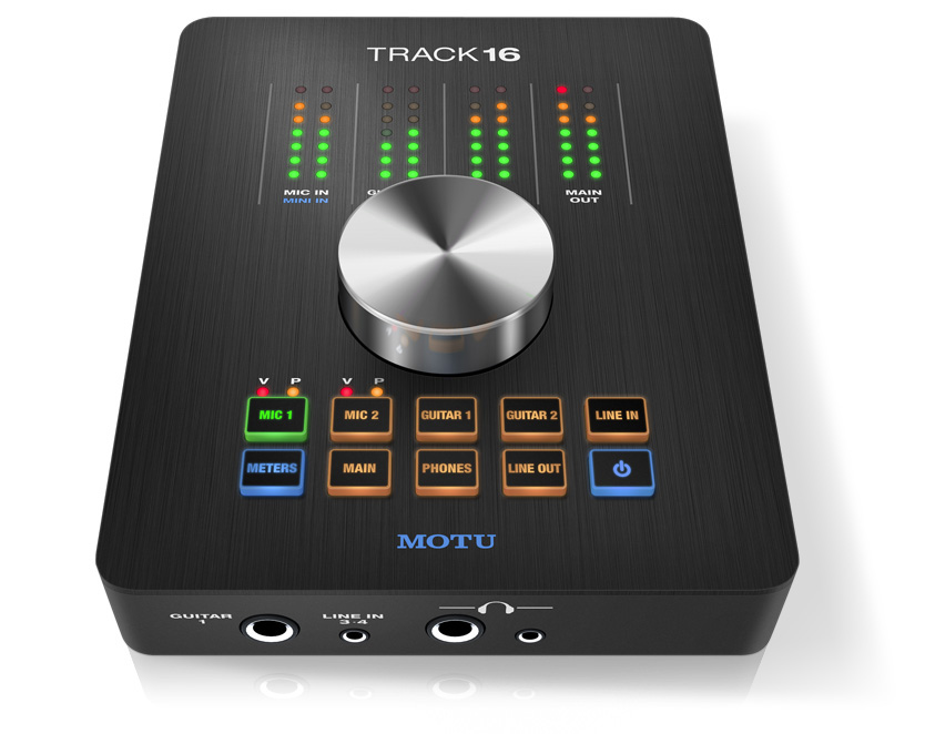 Desktop Audio Interface with Effects and Mixing