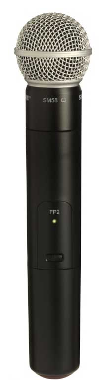Handheld Transmitter with the SM58