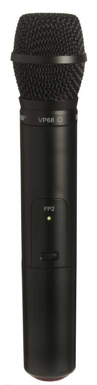 Handheld Wireless Transmitter with VP68 Microphone Capsule, G5 Band (494-518 MHz)