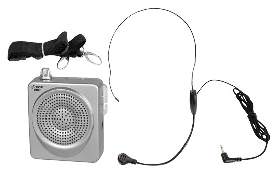 Silver Waistband PA Amplifier