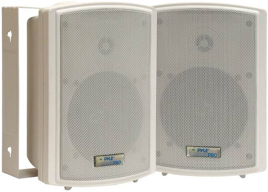 Pair of 5.25" Indoor/ Outdoor Speakers in White
