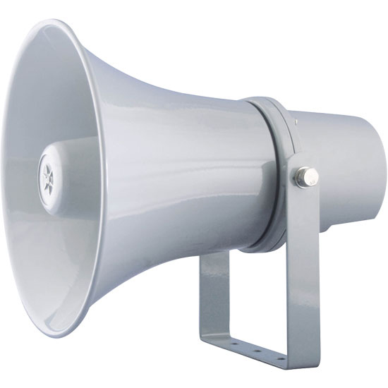 Indoor / Outdoor Horn Speaker, 9.7", 20W, w/ 70V Transformer