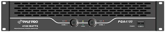19"W Rackmount 4100W Power Amplifier with Digital SMT Technology