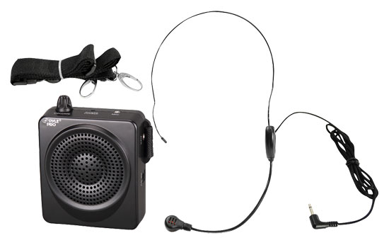 Black Waistband PA Amplifier