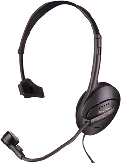 Monophone/Dynamic Boom Microphone Combination Headset