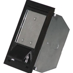 Small Floor Pocket with Black Trim Ring, Accepts 2x FP2 Series Plates