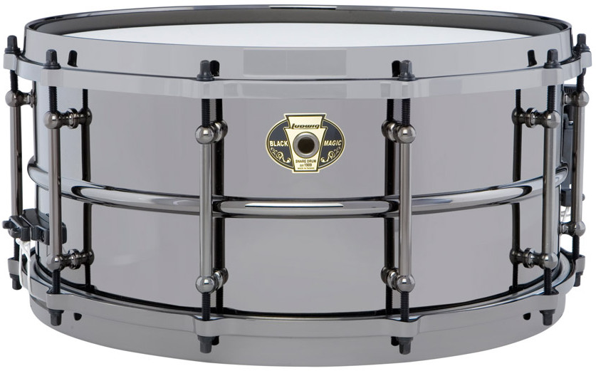 6.5"x14" Black Magic Brass Snare Drum