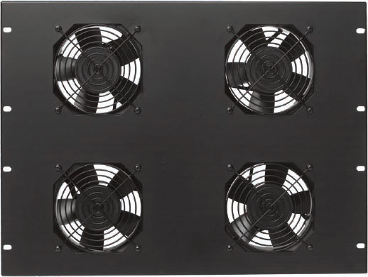 7RU Panel with 4 Fans