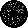 Dot Breakup Gobo for INFINITY Gobo Animation Device